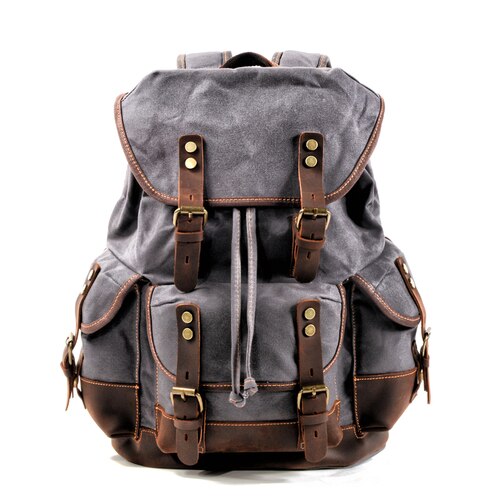 Canvas Closed Top Backpack